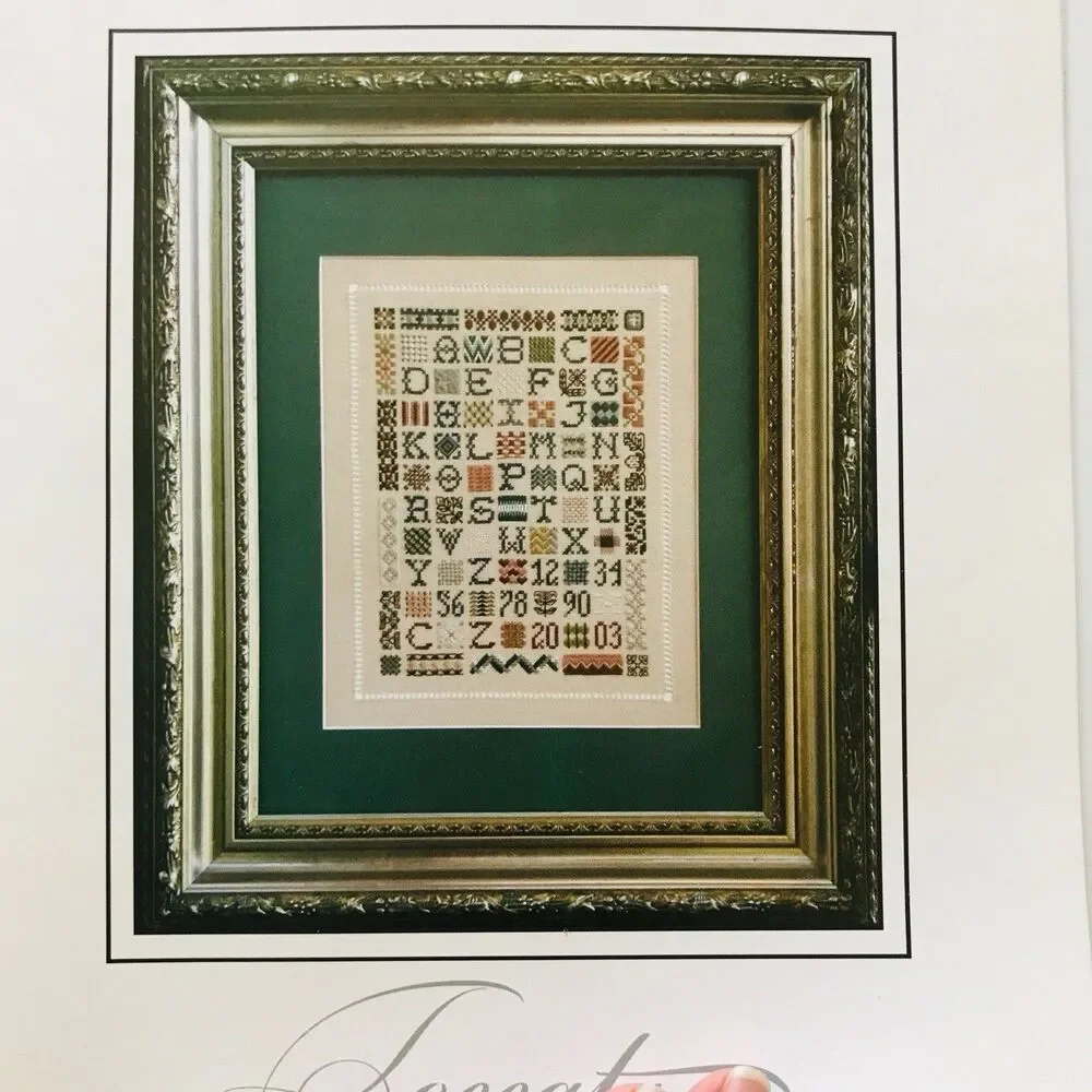 The Drawn Thread Charted Needlework Cross Stich Pattern Booklet Toccata #1